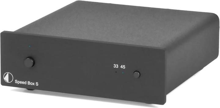 Pro-Ject Speed Box S Schwarz - Elektronische Motorsteuerung mit Drehzahlwahl