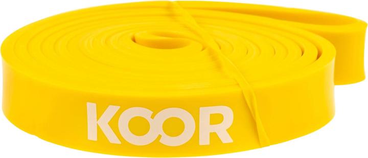 Koor Bande de fitness légère, jaune (2.08 m, Léger)