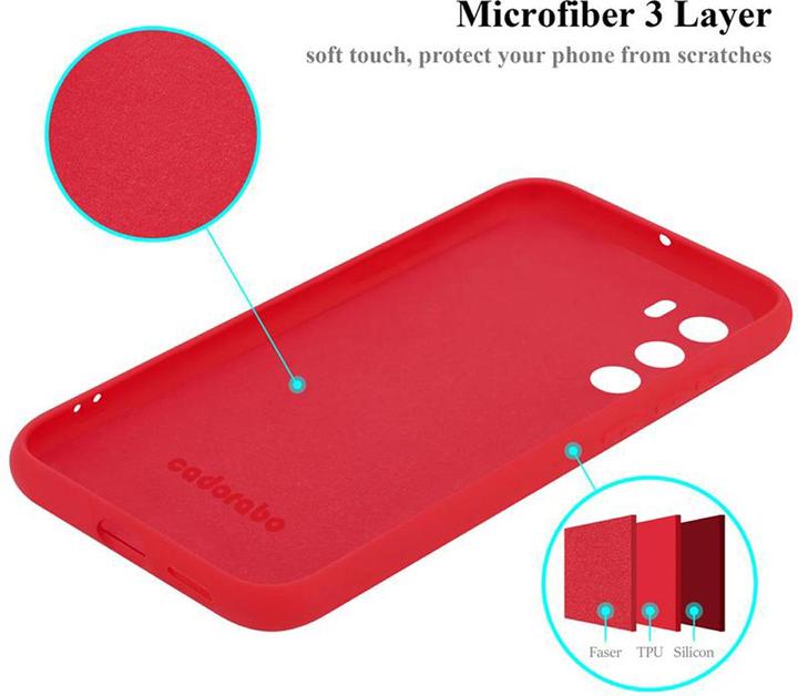 Actual product image Cadorabo TPU Liquid Silicone Case Cover (Huawei P40)