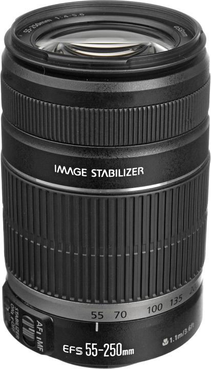 Produktbild Canon EF-S 55-250mm f/4-5.6 IS II - Import (Canon EF-S, APS-C / DX)