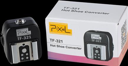 Actual product image Pixel E-TTL Hotshoe Adapter TF-321 for Canon (Flash unit adapter)