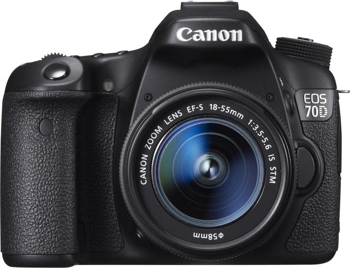 Canon EOS 70D 18-55mm IS STM Kit (20.20 Mpx, APS-C / DX)