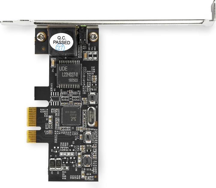 Productafbeelding StarTech .com ST2GPEX PCI Express Netwerkkaart (1 Poort, 2.5Gbps 2.5GBASE-T, PCIe LAN Adapterkaart) (Ethernet, RJ45)