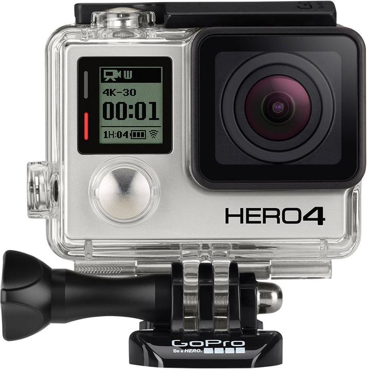 GoPro Hero 4 Edizione Nera (30p, WiFi, Bluetooth)