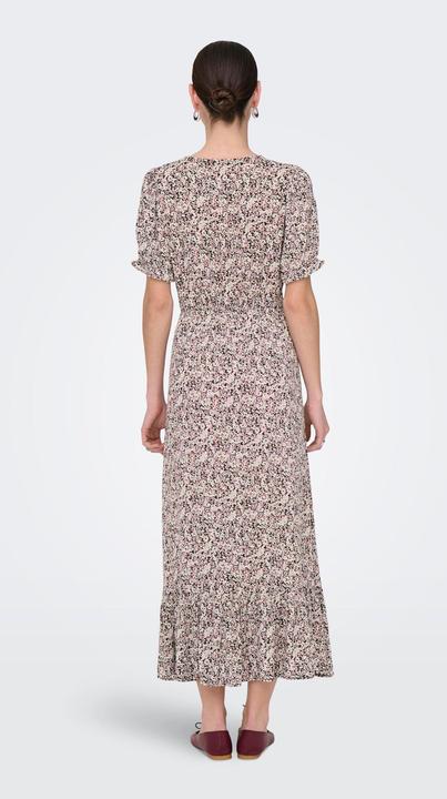 Actual product image Only Regular fit Round neck Elasticated cuffs Long dress Dress (M)
