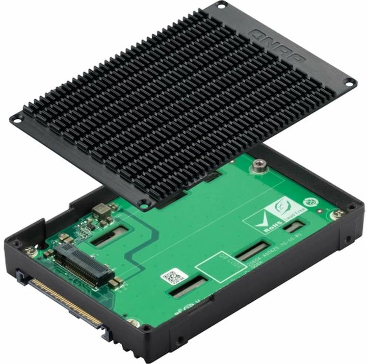 Produktbild QNAP U.2 NVMe to M.2 NVMe SSD PCIe Gen4 adapter