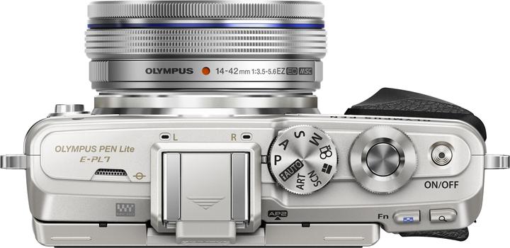 Image du produit Olympus Pen E-PL7, Kit Pancake 14-42mm (16.10 Mpx, Micro Four Thirds)