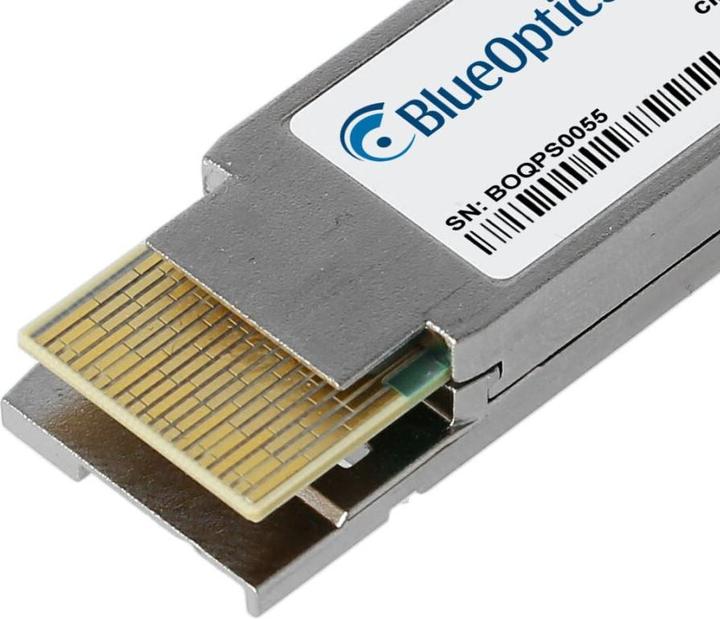 Actual product image BlueOptics QSFP-DD Transceiver 400GBASE-LR4 10KM