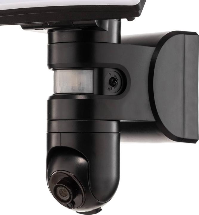 Actual product image Prios Avayah LED outdoor wall spotlight, sensor, camera (2300 lm, IP44)