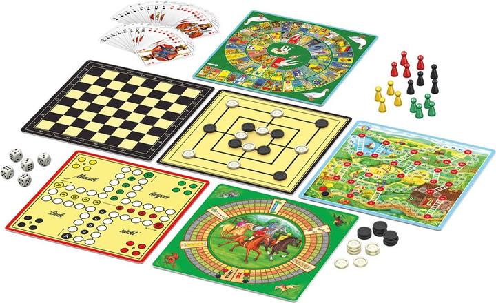 Produktbild Schmidt Spiele Schmidt Spielesammlung mit 150 Spiele M.ä.d.n. und Kniffel (Deutsch)