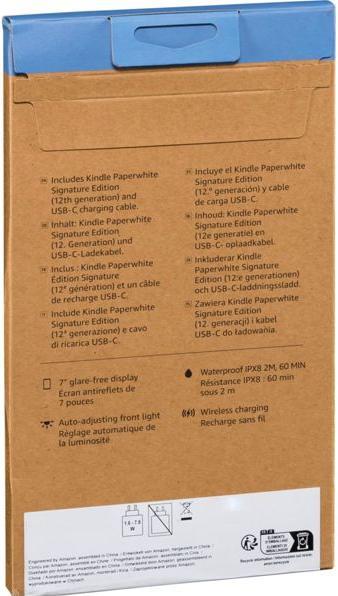 Produktbild Amazon Kindle Paperwhite 2024 12th Gen Signature (7", 32 GB, Metallisch)