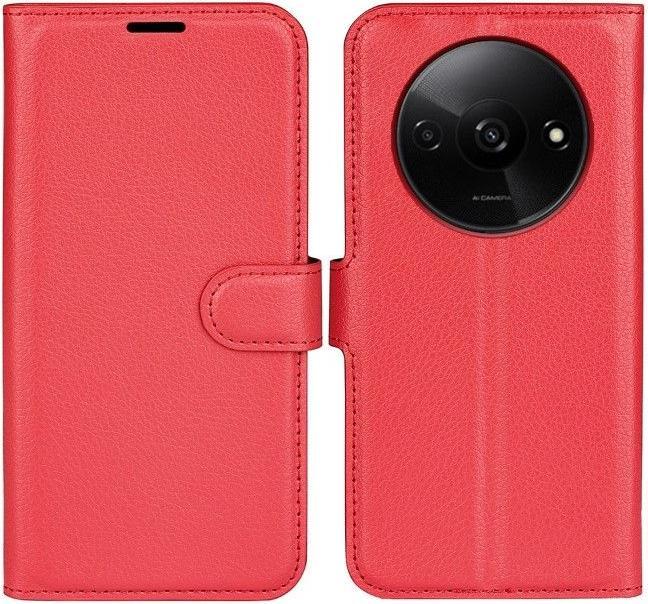 Actual product image MU Classic Litchi Leather Bookcover Series (Xiaomi Redmi A3)