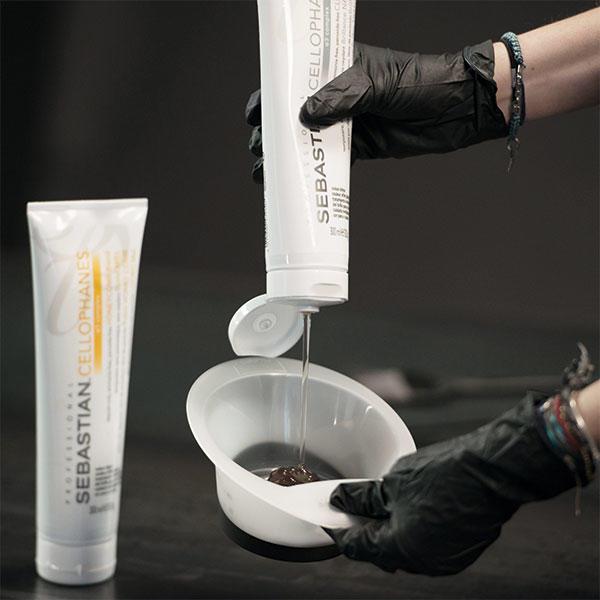 Actual product image Sebastian Cellophanes Vanilla Blond Hair Treatment 300 Ml (Vanilla blonde)