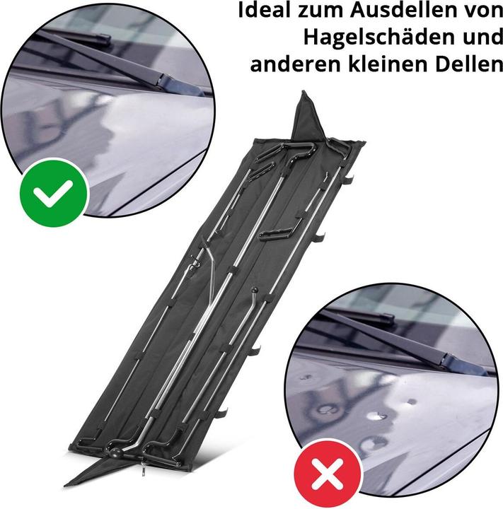 Produktbild Stahlwerk Ausbeulwerkzeug 8er Set Kfz Smart Repair Ausbeuleisen Ausbeulstangen