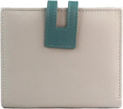 Eastern Counties Leather Cassie Leder Brieftasche Kontrasteinsatz