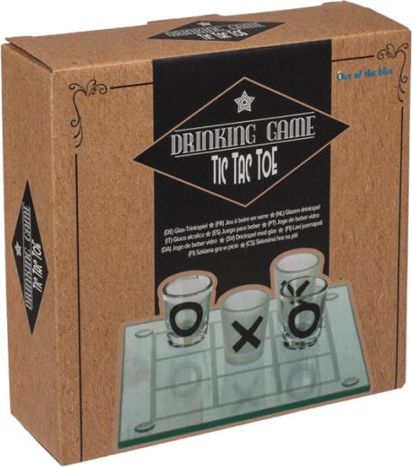 Image du produit Out of the blue Mini - Jeu de boisson Tic Tac Toe