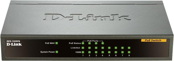 Produktbild D-Link 8-PORT LAYER2 POE (8 Ports)