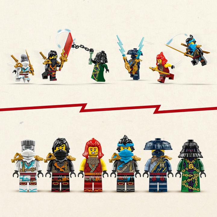 Actual product image LEGO The temple glider (71848, LEGO Ninjago)