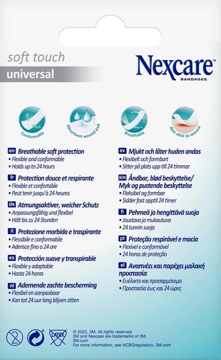 Immagine prodotto Nexcare Cerotto universale Soft Touch (20 x)