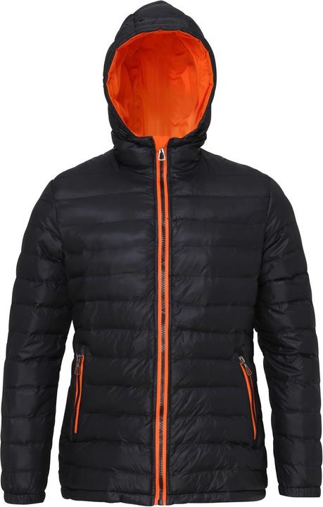 Actual product image 2786 Quilted jacket with hood Water and wind repellent (S)