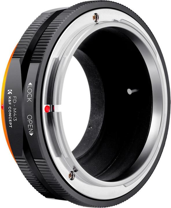 Actual product image K&F Concept M13125 High Precision Lens Adapter Mount, FD-M4/3