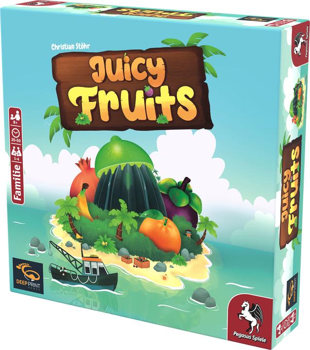Produktbild Pegasus 57802G - Juicy Fruits, Brettspiel, 1-4 Spieler, ab 8 Jahren (DE-Ausgabe) (Deutsch)