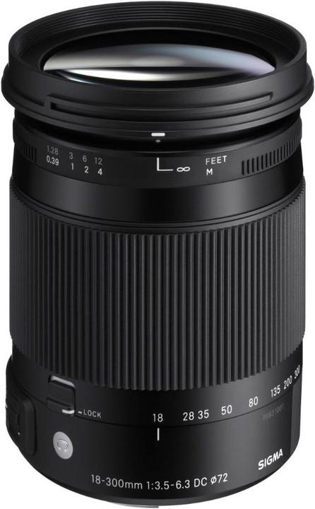 Sigma 18-300mm f/3,5-6,3 DC Makro OS HSM (C) Nikon F DX (Nikon DX, APS-C / DX)