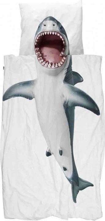 Actual product image Snurk Shark bed linen 135 x 200