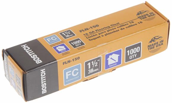 Actual product image Bostitch Stanley FLN-150 Floor nails 38mm Clear 1000 pieces for MFN-201