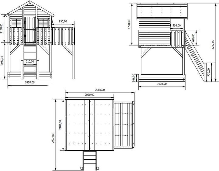 Actual product image Akubi Stelzenhaus 'BIG XL'