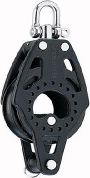 Actual product image Harken Carbo AirBlocks single-disc block/vortex/dogfott