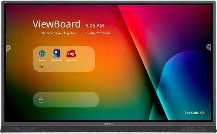 Actual product image Viewsonic IFP, (), 33 (86 inch) pixel dual touch (3840 x 2160 Pixels, 86")