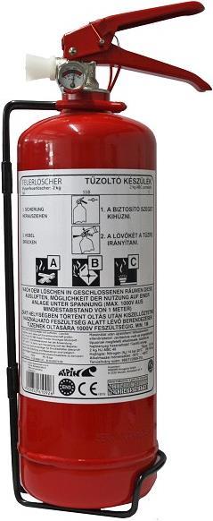 Produktbild Alpin Feuerlöscher ABC, 2 kg (A, B, C)
