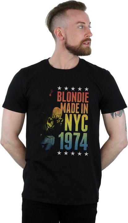 Immagine prodotto Blondie Rainbow NYC Maglietta Uomo (3XL)