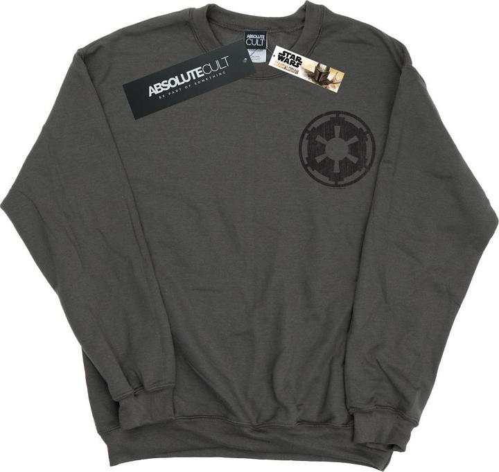 Produktbild Star Wars The Mandalorian Galactic Empire Insignia Breast Print Sweatshirt (XL)