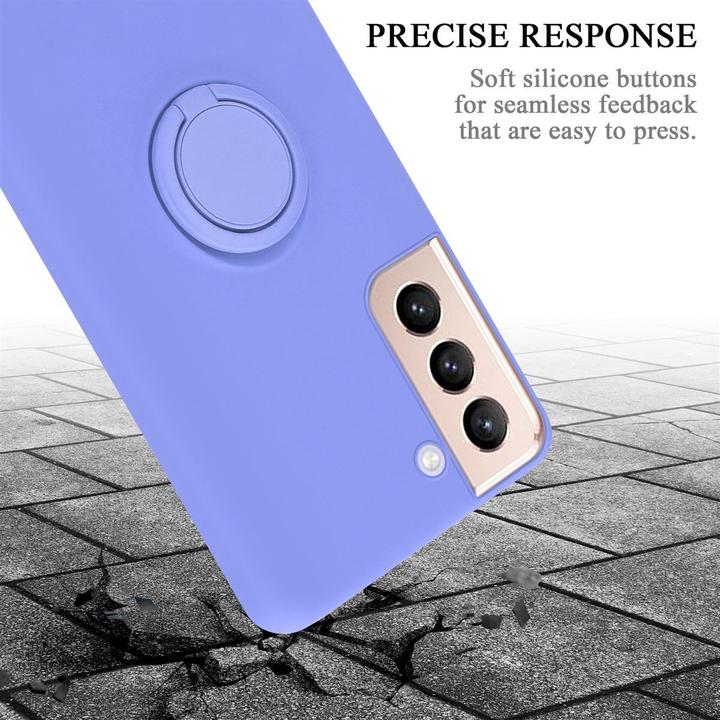 Actual product image Cadorabo TPU Liquid Ring Silicone Case Cover (Samsung Galaxy S21+)