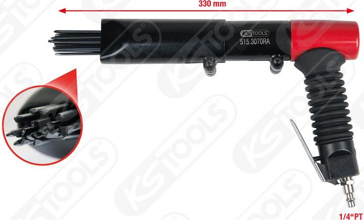 Actual product image KS Tools Compressed air needle scaler 515.3070 (Needle scalers)