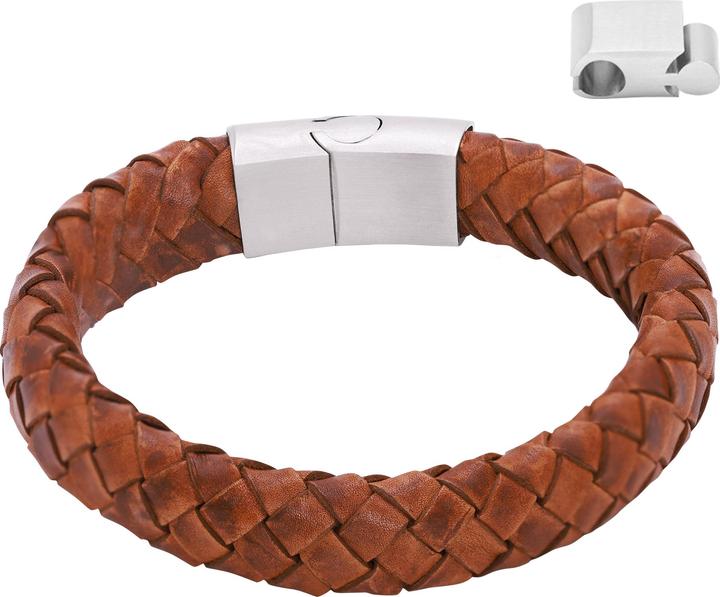 Image du produit Heideman Bracelet en cuir Enno (21 cm, 100% cuir)