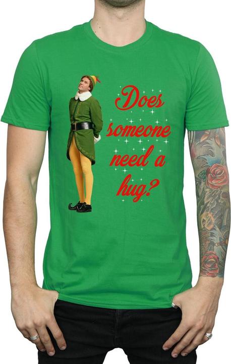 Actual product image Elf Mens Hug Buddy T-Shirt (S)