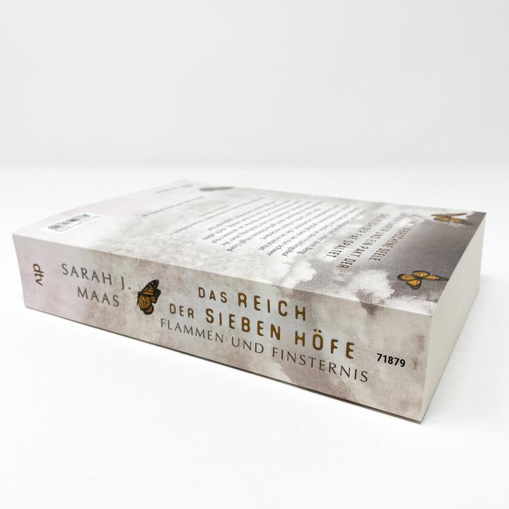 Actual product image Das Reich der Sieben Höfe – Flammen und Finsternis (German, Sarah J. Meuse, 2020)