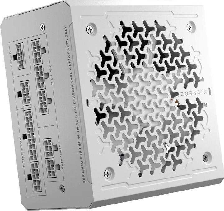 Image du produit Corsair PSU RMe White 1000W 80+Gold FM ATX3.1 2025 (1000 W)