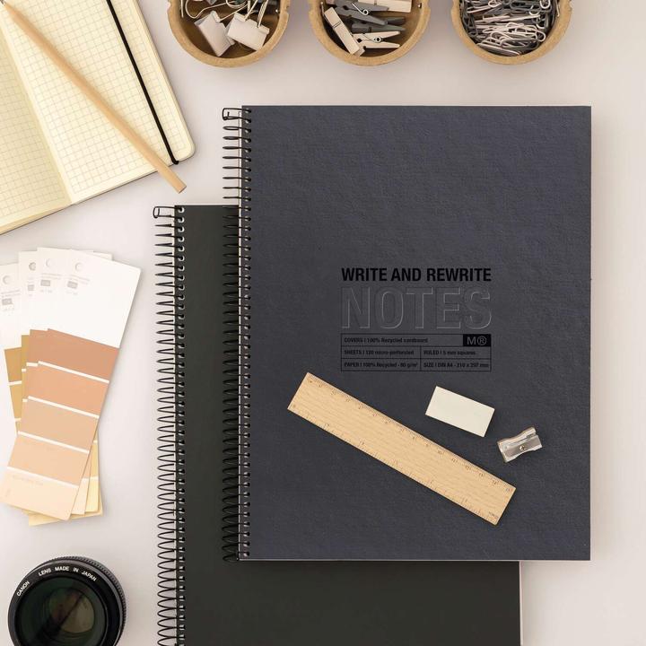 Image du produit Miquelrius Message Notebook (A4, Quadrillé, Couverture rigide)