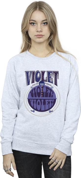 Immagine prodotto Willy Wonka & the Chocolate Factory Violet Turning Violet Felpa Donna (3XL)