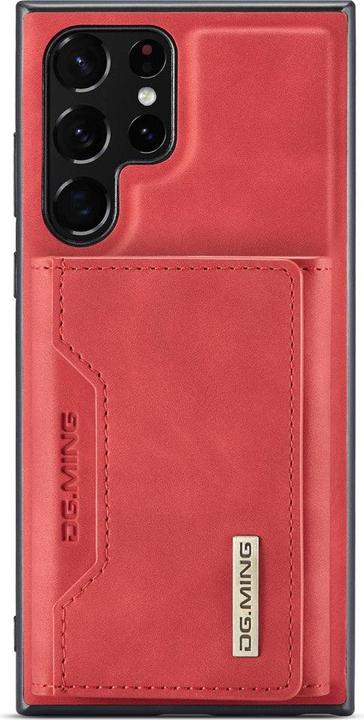 Produktbild Cover-Discount Galaxy S22 Ultra - Hülle mit Kreditkarten Etui rot (Samsung Galaxy S22 Ultra)