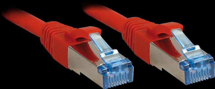 Produktbild Lindy Netzwerkkabel (LSOH, PiMF, S/FTP, CAT6a, 0.30 m)