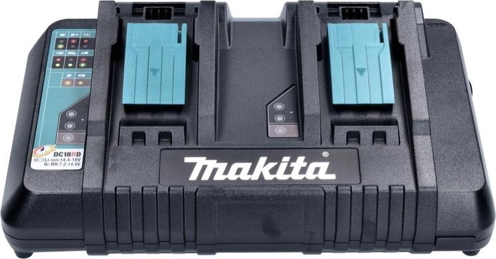 Actual product image Makita Power Source Kit 18V with 4x BL1830B battery 3.0Ah + DC18RD dual charger ( 197720-6 ) + Makpac (18 V)