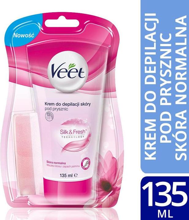 Image du produit Veet Crème dépilatoire sous la douche 135 ml (135 ml, 1 x)