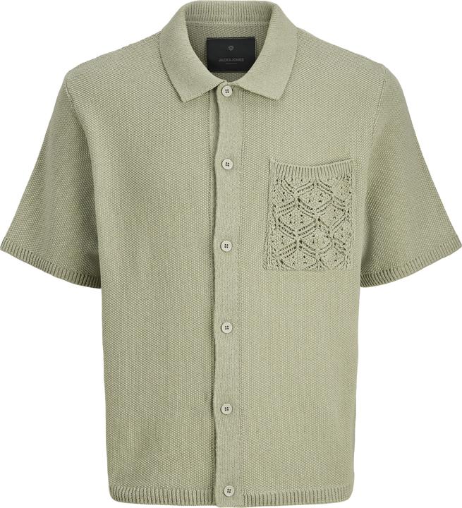 Jack & Jones Jprsummer Pocket Crochet Polo Styd Ss25