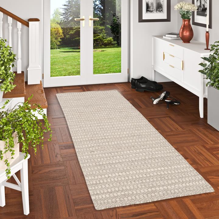 Immagine prodotto Pergamon Tappeto Nature Runner Lana Skandi Screziato (90 x 160 cm)