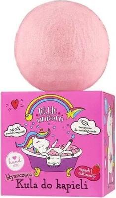 NoName Kleine Einhorn-Himbeer-Badebombe 165g